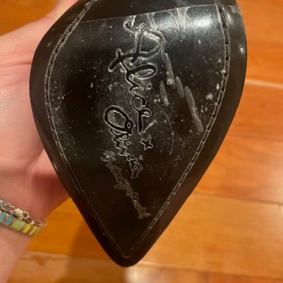 Alice + Olivia Dita Ankle Strap Pump Heel - Women's Size EU37 - Picture 7 of 11